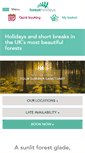 Mobile Screenshot of forestholidays.co.uk